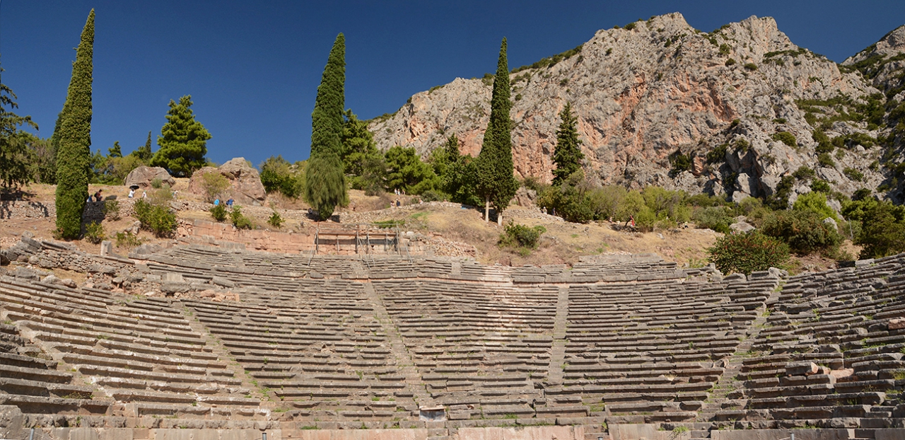 Ancient Theatre in Delphi