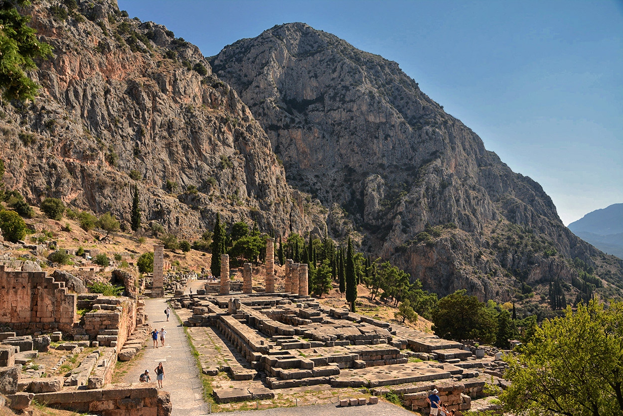 The Temple of Apollo, Delpfi