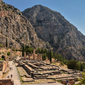 The Temple of Apollo, Delpfi