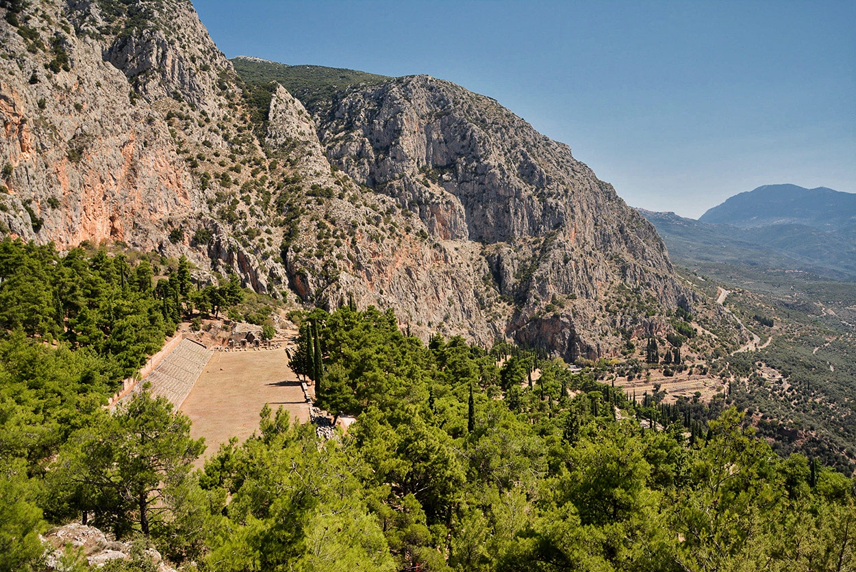 Ancient stadium of Delphi, IV в.пр.Хр.