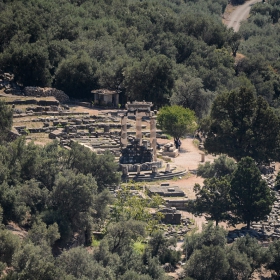 The Sanctuary of Athena Pronaia, 4th century BC, Delphi