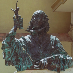 Pedro de Mena Sculpture in Malaga, Spain