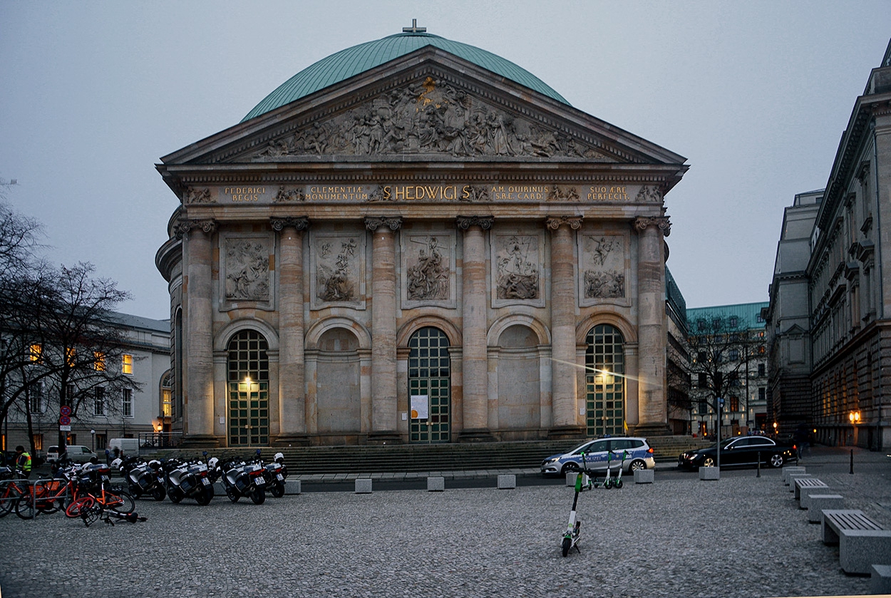 St. Hedwig's Cathedral, 1773 г., Berlin