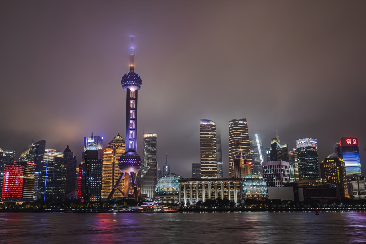 Fog Over LuJiaZui, Shanghai