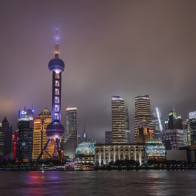 Fog Over LuJiaZui, Shanghai