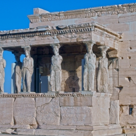 Athens - Acropolis - Caryatids