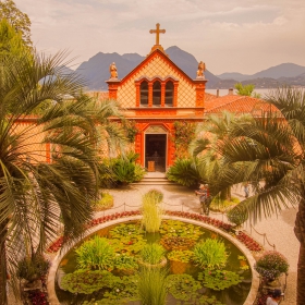 Isola di madre - Piazzo de Borromeo - Una vista dal balcone