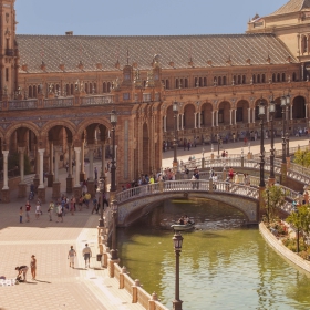 Sevilla - Plaza de Espana - El Puente